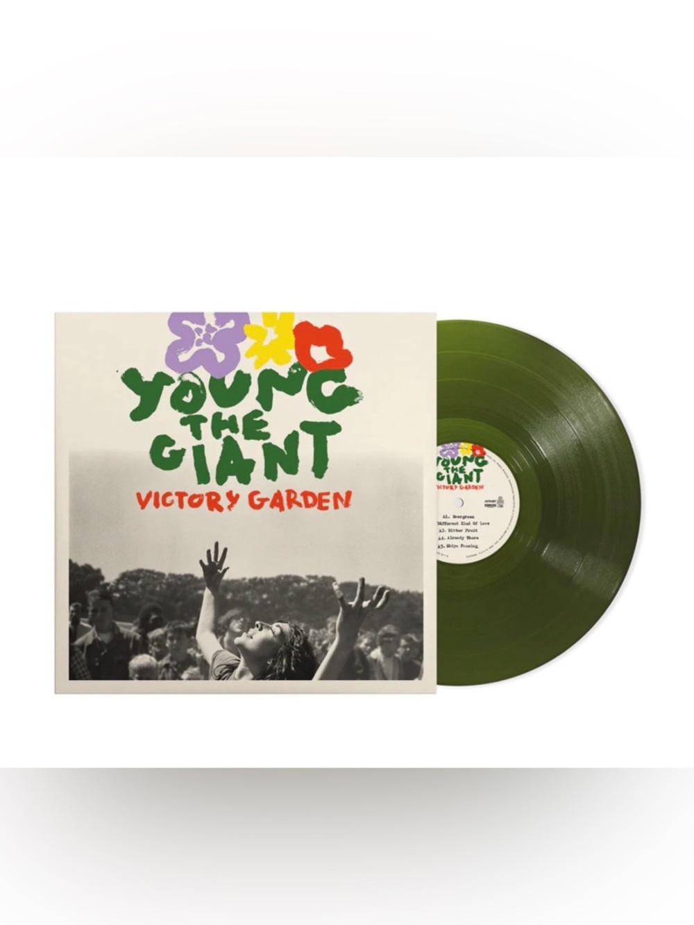 Young the Giant Victory Garden Ltd.  Edition Forest Green Translucent Vinyl New